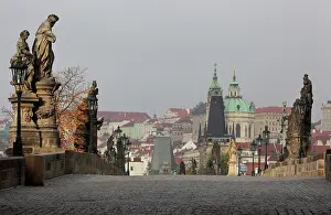 Strana: Charles Bridge, Prague, Czech Republic