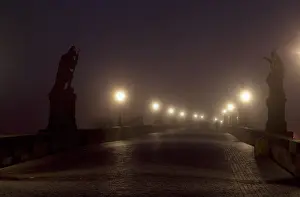 Median: Charles Bridge, Prague, Czech Republic