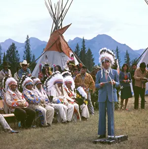 Tepee: CHARLES/CANADA/INDIANS