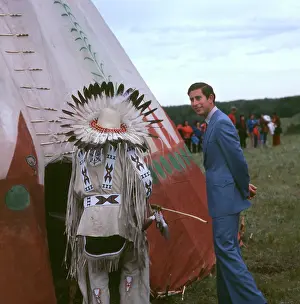 Tepee: CHARLES/CANADA/INDIANS