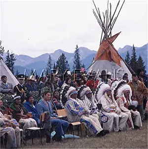 Tepee: CHARLES/CANADA/INDIANS