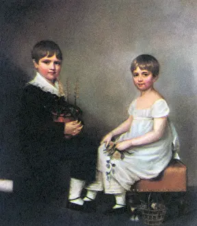Sibling: Charles and Catherine Darwin, 1816