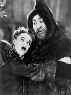 Mack: Charles Chaplin and Mack Swain in The Gold Rush, 1925
