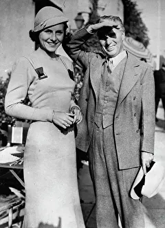 Kalifornien: Charles Chaplin and Paulette Goddard