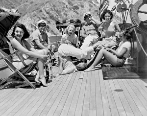 Schenck: Charles Chaplin on vacation, 1933