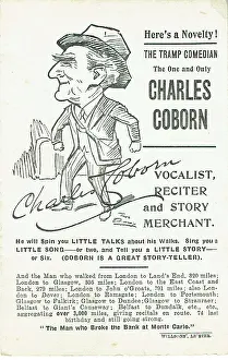 Striding: Charles Coburn