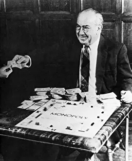 Monopoly: Charles Darrow with Monopoly