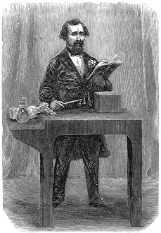 Dombey: Charles Dickens reading to an audience