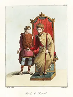 Treuttel And Wurtz: Charles EA a'nEA a'n, or Charles the Bald, Carolingian dynasty