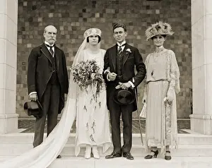Chauncey: Charles Evans Hughes, daughter Catherine, ?