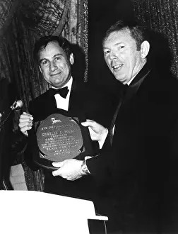 Dolan: Charles F. Dolan (right) accept award for ?
