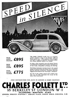 Follett: Charles Follett - Alvis Speed Twenty