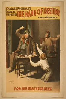 Frohman: Charles Frohman's dramatic production, The hand of destiny b