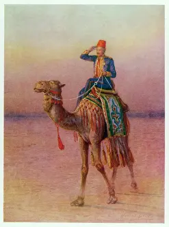 Davie: Charles Gordon on camel