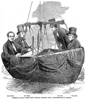 Adie: CHARLES GREEN.BALLOON