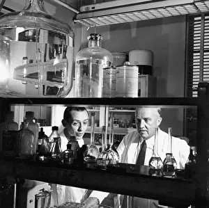 Assisted: Charles Herbert Best (1899-1978) in the laboratory