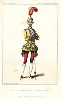Corde: Charles Hoster as Lecorche in La Corde de Pendu, 1844