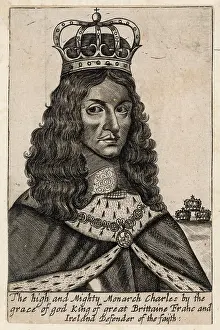 Franc: CHARLES II, BRITISH KING