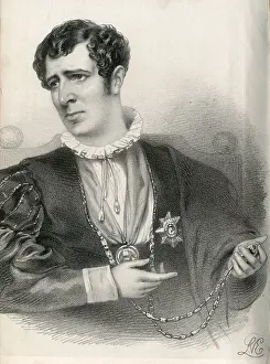Chalon: Charles Kemble, actor, as Shakespeare's Hamlet