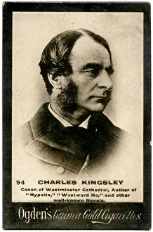 Kingsley: Charles Kingsley, Anglican priest, professor and author