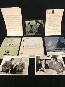 Autographed: Charles Lightoller archive, collection of memorabilia
