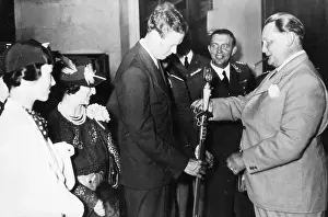 Morrow: Charles Lindbergh at Hermann Goering, 1936