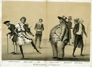 Distinctive: Charles Mathews playing six parts in Stories