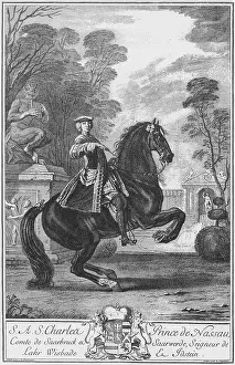 Saarbrucken: Charles, Prince of Nassau-Usingen