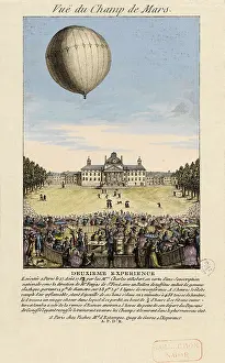 Waterproof: Charles and Robert launch hydrogen balloon
