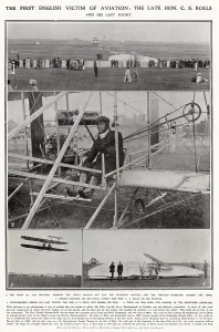 Alighting: Charles Rolls, Air Crash Disaster 1910