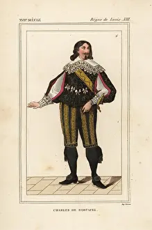 Gaignieres: Charles de Rostaing, son of Tristan de Rostaing