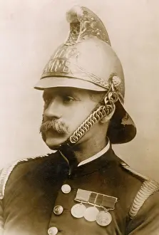 Chinstrap: Charles Samuel Egerton, London fireman