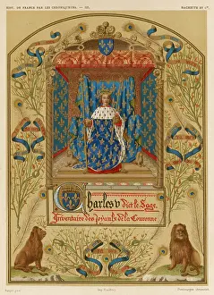 1380: CHARLES V OF FRANCE