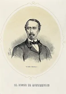 Absolutists: Charles VI, count of Montemolin. Litography