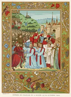 1449: CHARLES VII ENTERS ROUEN