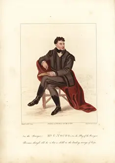 Berthoud: Charles Young in The Stranger, 1822