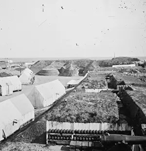 Vicinity: Charleston, South Carolina (vicinity). Interior view of Fort
