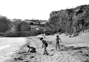 C1955: Charlestown, the Beach c1955