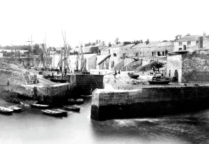 C1885: Charlestown, the Harbour c1885