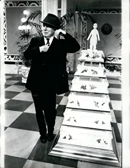 Pinewood: Charlie Chaplin, actor and director, 77th birthday cake