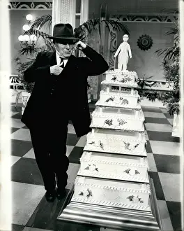 Pinewood: Charlie Chaplin, actor and director, 77th birthday cake