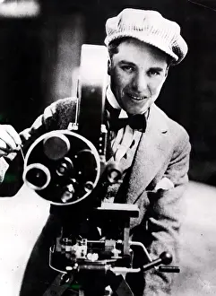 Charlie Chaplin, actor and director, as a young man