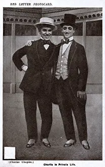 Chum: Charlie Chaplin and friend