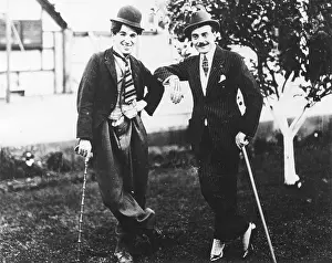 Linder: Charlie Chaplin and Max Linder in Hollywood