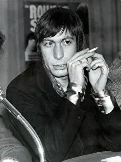 Continuously: Charlie Watts, drummer with The Rolling Stones