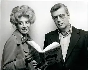 Groucho: Charlotte Chandler, author, and John May, actor