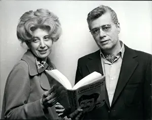 Groucho: Charlotte Chandler, author, and John May, actor