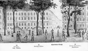 1834: Charlottenstrasse in Berlin, around 1835