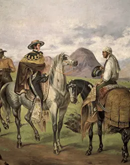 Mateo: Charros (Mexican riders) dressed with fancy