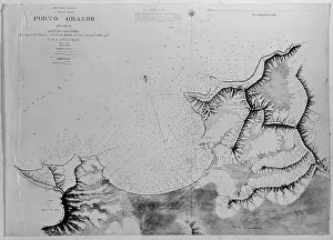 H.m.s: Chart of Roadstead, Porto Grande, St. Vincent, Madeira, Port